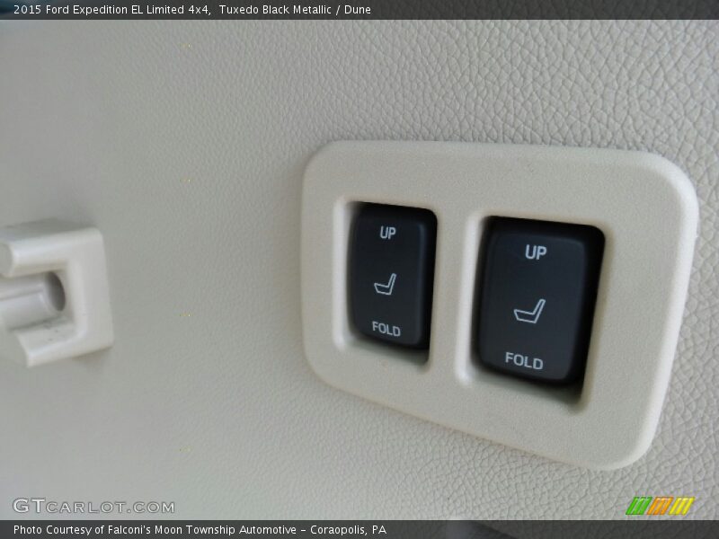 Tuxedo Black Metallic / Dune 2015 Ford Expedition EL Limited 4x4