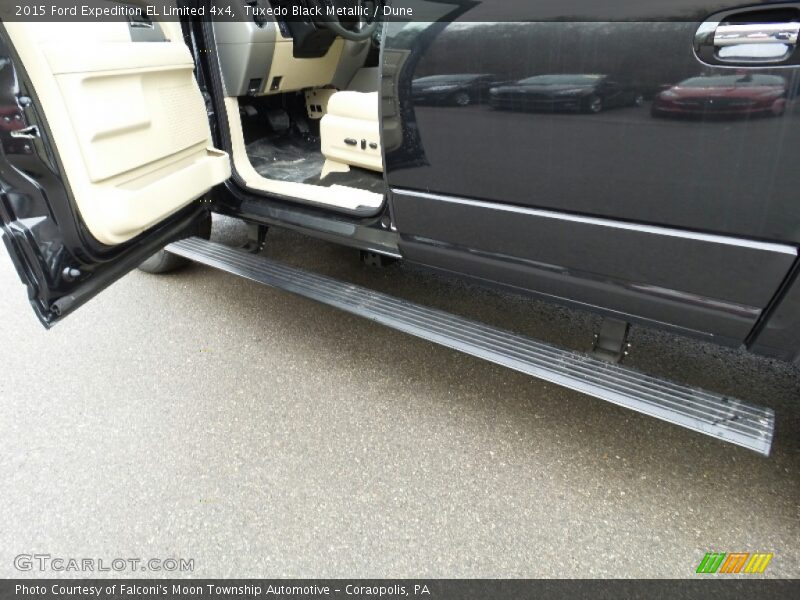 Tuxedo Black Metallic / Dune 2015 Ford Expedition EL Limited 4x4