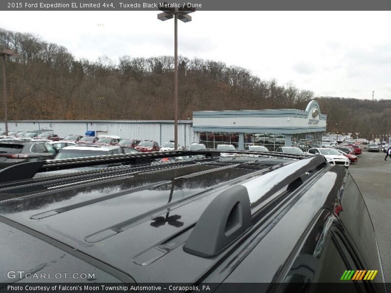 Tuxedo Black Metallic / Dune 2015 Ford Expedition EL Limited 4x4