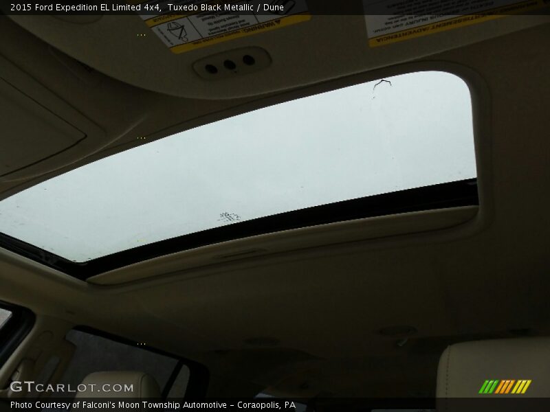 Tuxedo Black Metallic / Dune 2015 Ford Expedition EL Limited 4x4