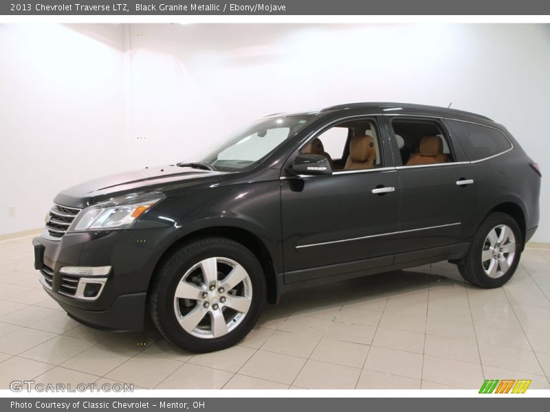 Black Granite Metallic / Ebony/Mojave 2013 Chevrolet Traverse LTZ