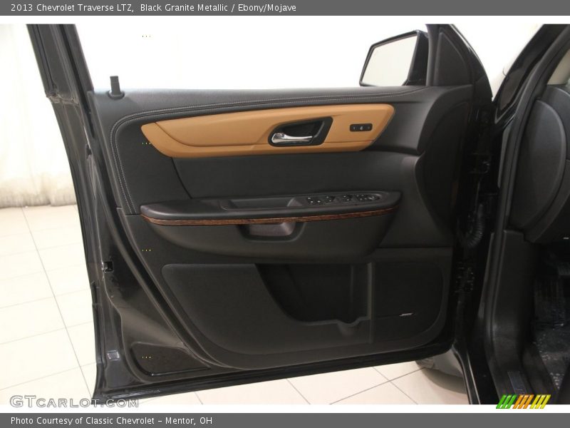 Black Granite Metallic / Ebony/Mojave 2013 Chevrolet Traverse LTZ