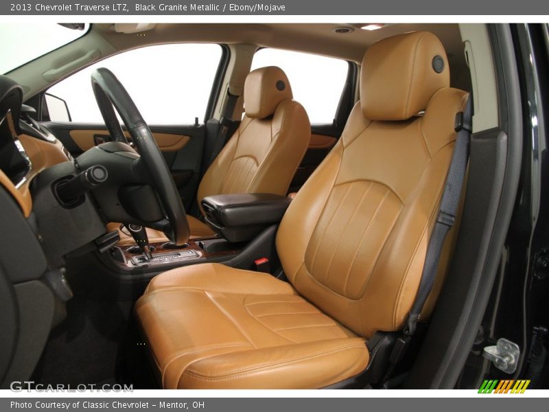 Black Granite Metallic / Ebony/Mojave 2013 Chevrolet Traverse LTZ