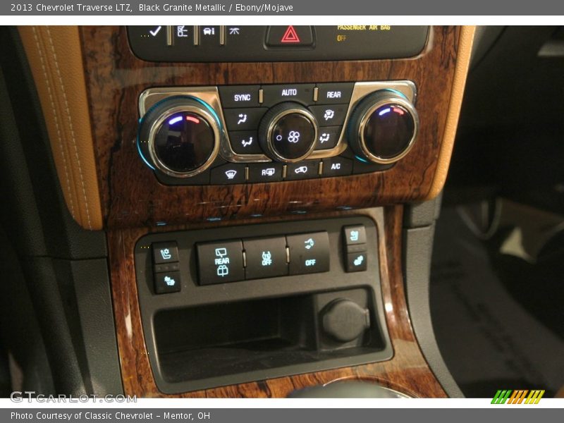 Black Granite Metallic / Ebony/Mojave 2013 Chevrolet Traverse LTZ