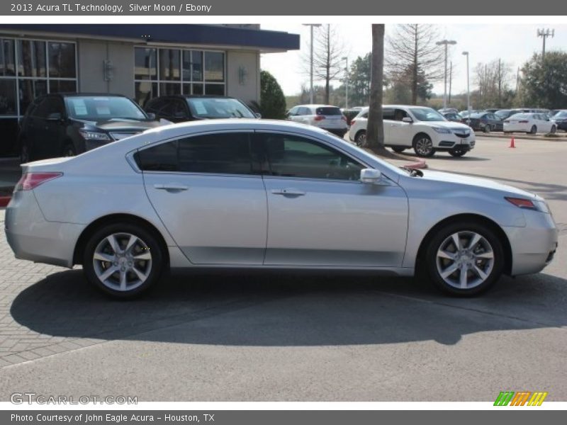 Silver Moon / Ebony 2013 Acura TL Technology