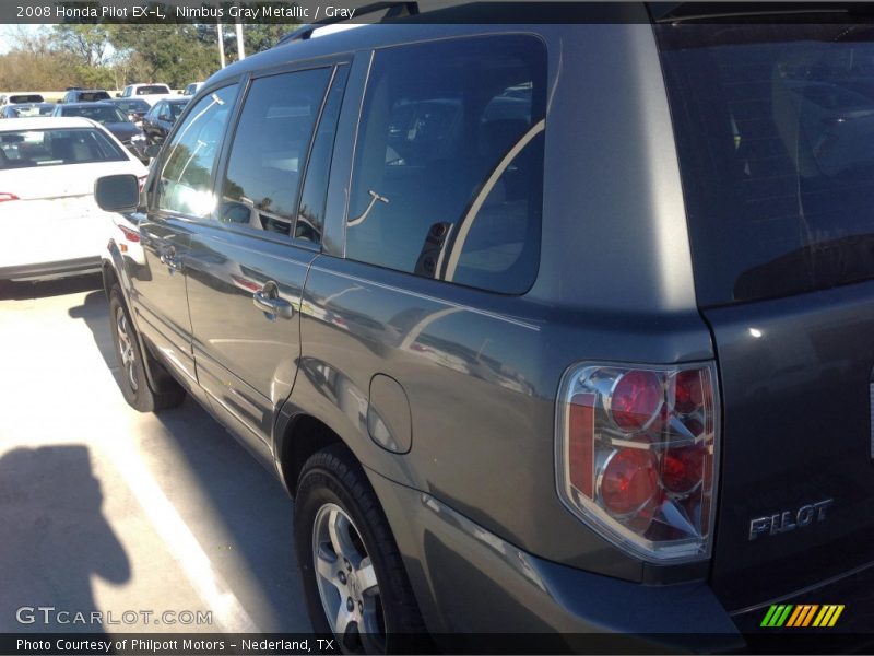 Nimbus Gray Metallic / Gray 2008 Honda Pilot EX-L