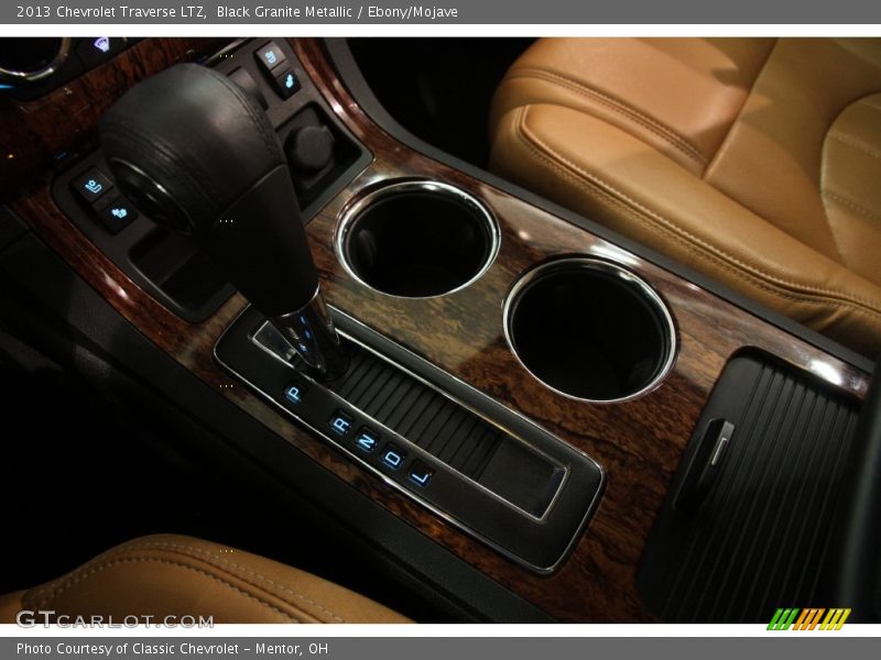 Black Granite Metallic / Ebony/Mojave 2013 Chevrolet Traverse LTZ