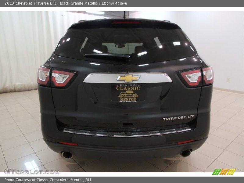 Black Granite Metallic / Ebony/Mojave 2013 Chevrolet Traverse LTZ