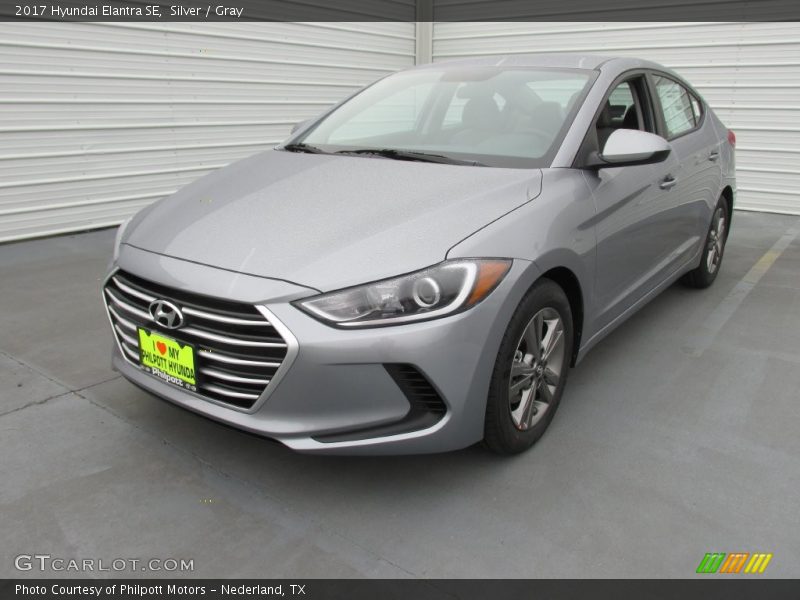 Silver / Gray 2017 Hyundai Elantra SE