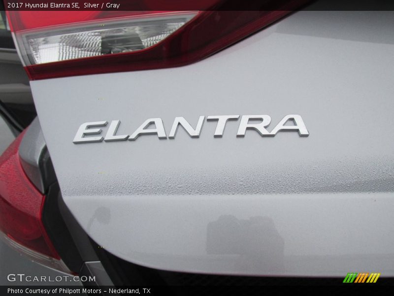 Silver / Gray 2017 Hyundai Elantra SE