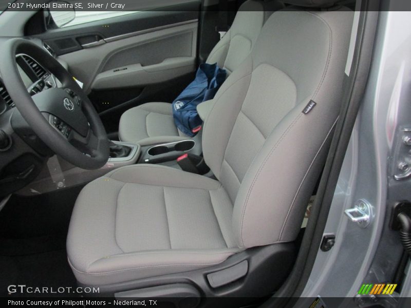 Silver / Gray 2017 Hyundai Elantra SE