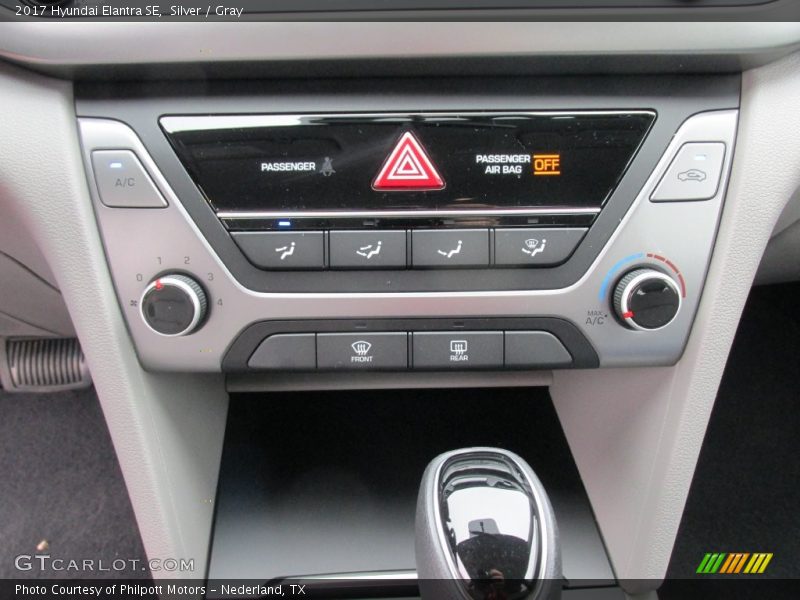 Silver / Gray 2017 Hyundai Elantra SE