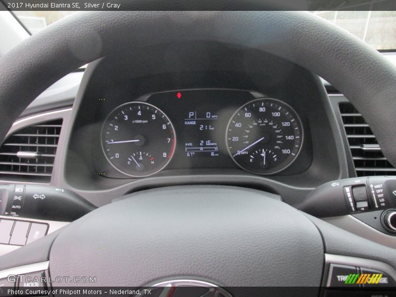 Silver / Gray 2017 Hyundai Elantra SE