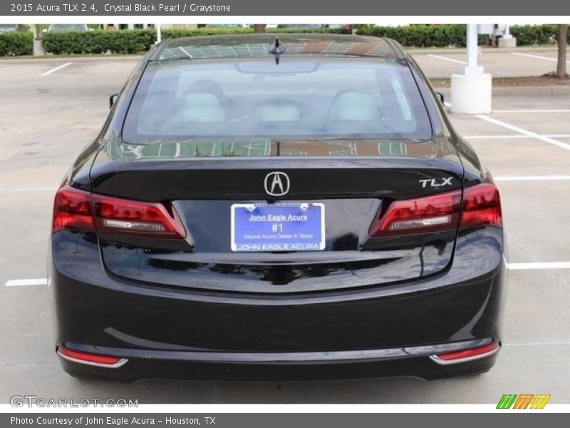 Crystal Black Pearl / Graystone 2015 Acura TLX 2.4