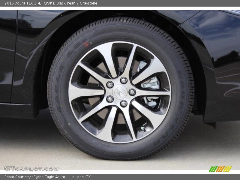 Crystal Black Pearl / Graystone 2015 Acura TLX 2.4