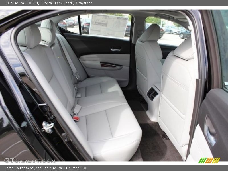 Crystal Black Pearl / Graystone 2015 Acura TLX 2.4