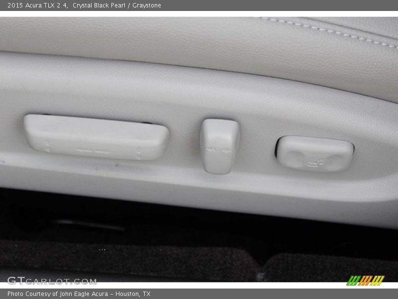Crystal Black Pearl / Graystone 2015 Acura TLX 2.4