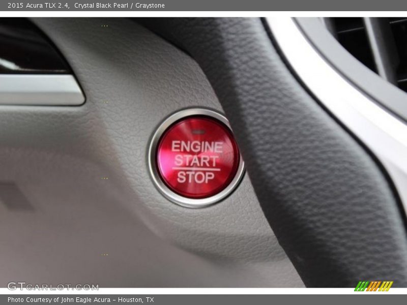 Crystal Black Pearl / Graystone 2015 Acura TLX 2.4