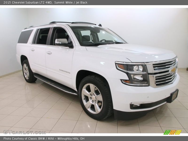 Summit White / Jet Black 2015 Chevrolet Suburban LTZ 4WD