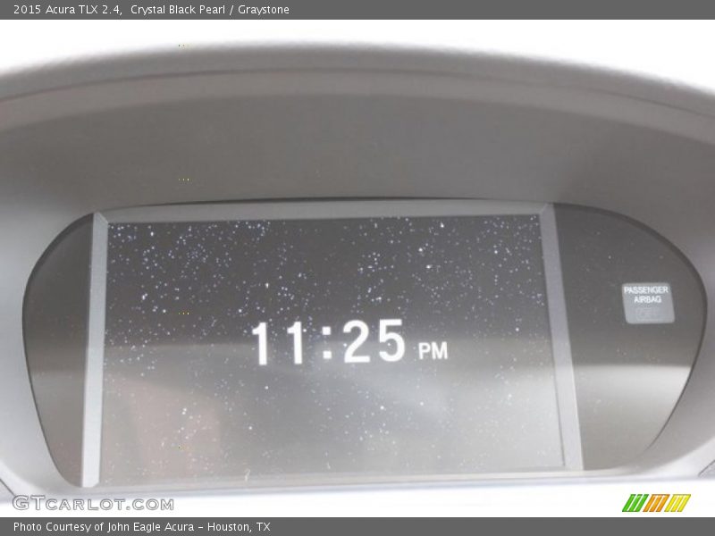 Crystal Black Pearl / Graystone 2015 Acura TLX 2.4