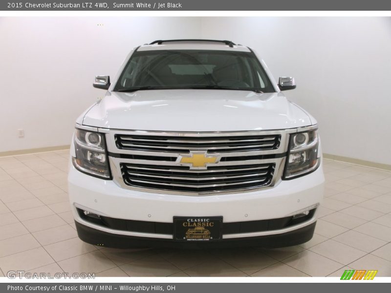 Summit White / Jet Black 2015 Chevrolet Suburban LTZ 4WD