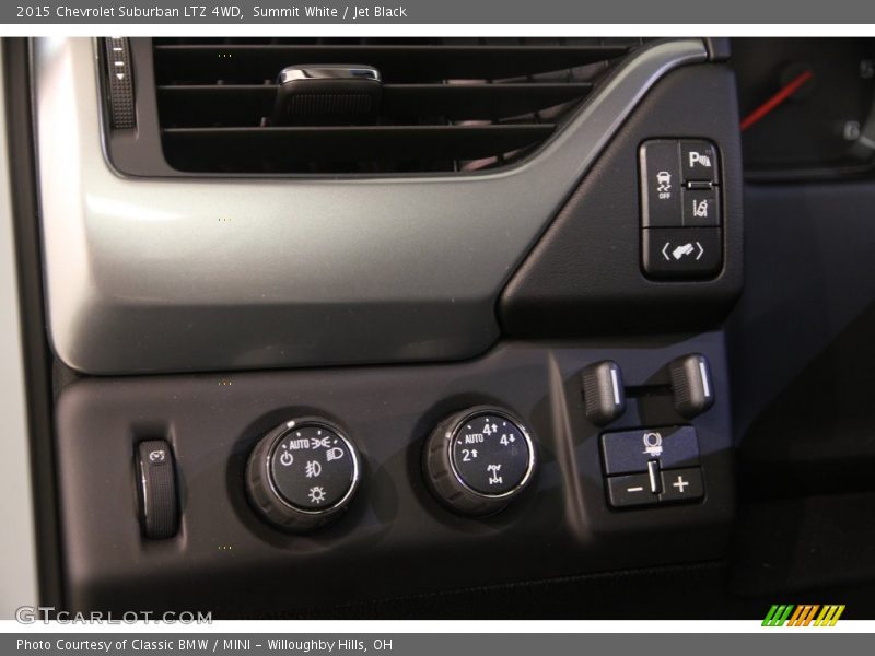 Summit White / Jet Black 2015 Chevrolet Suburban LTZ 4WD