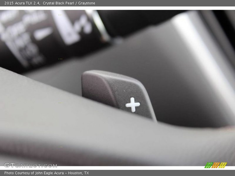 Crystal Black Pearl / Graystone 2015 Acura TLX 2.4