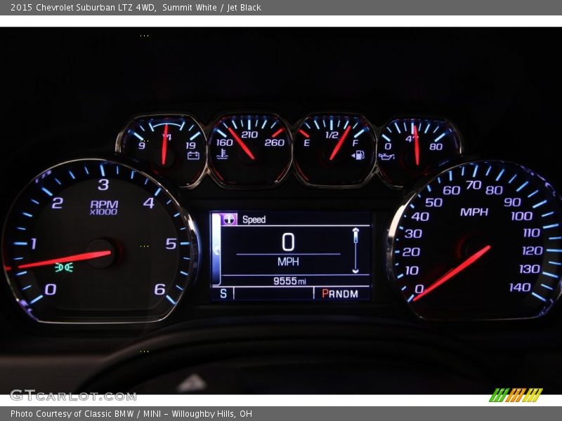 Summit White / Jet Black 2015 Chevrolet Suburban LTZ 4WD
