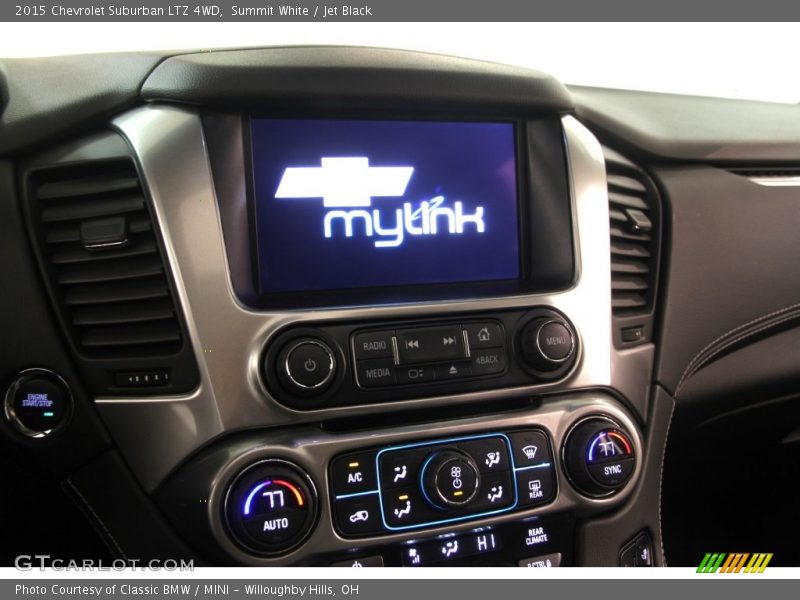 Summit White / Jet Black 2015 Chevrolet Suburban LTZ 4WD