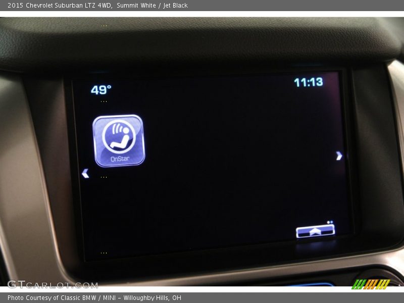 Summit White / Jet Black 2015 Chevrolet Suburban LTZ 4WD