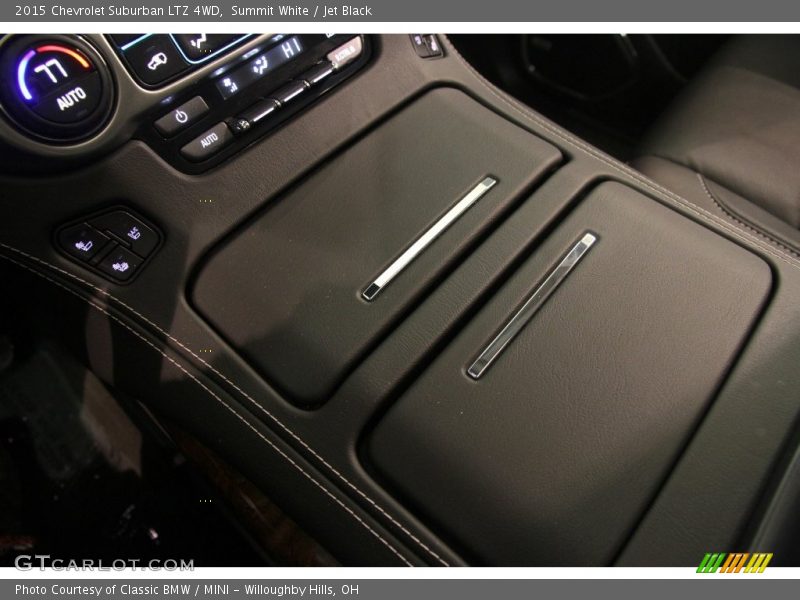 Summit White / Jet Black 2015 Chevrolet Suburban LTZ 4WD