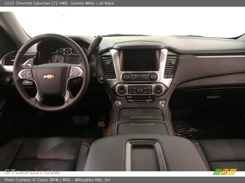 Summit White / Jet Black 2015 Chevrolet Suburban LTZ 4WD