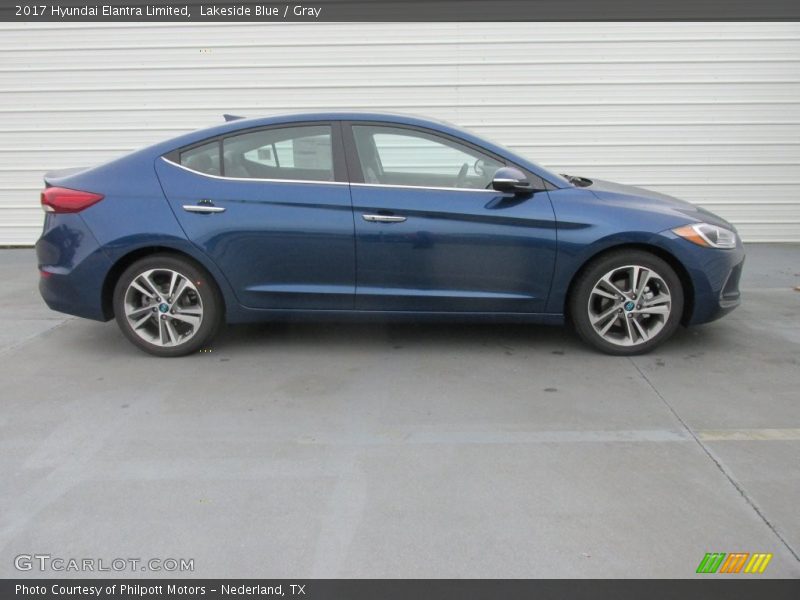  2017 Elantra Limited Lakeside Blue