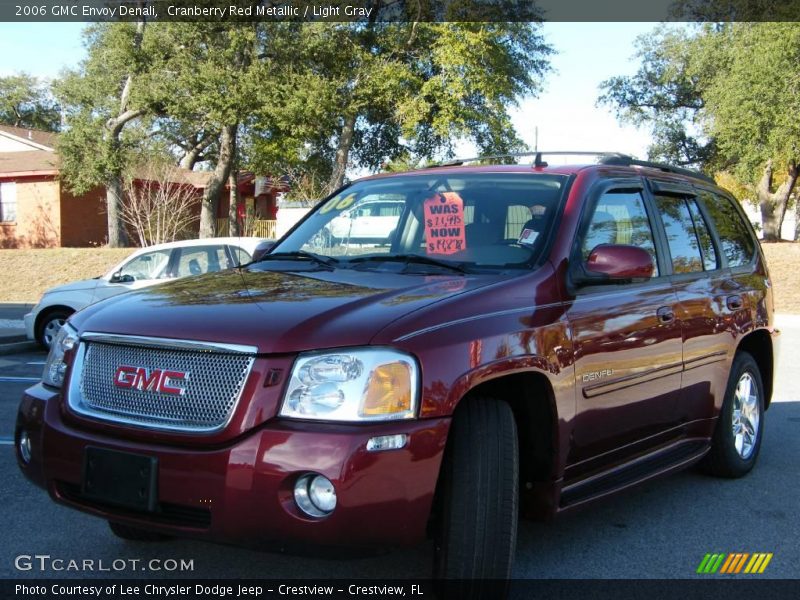 Cranberry Red Metallic / Light Gray 2006 GMC Envoy Denali
