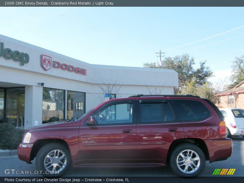 Cranberry Red Metallic / Light Gray 2006 GMC Envoy Denali
