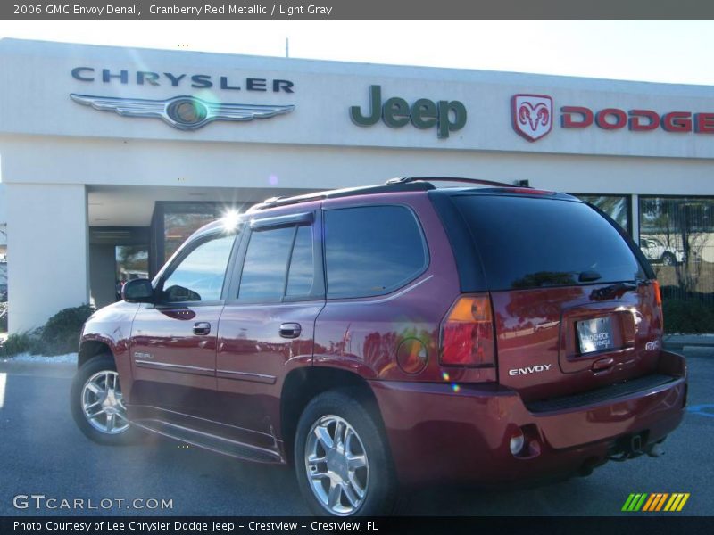 Cranberry Red Metallic / Light Gray 2006 GMC Envoy Denali