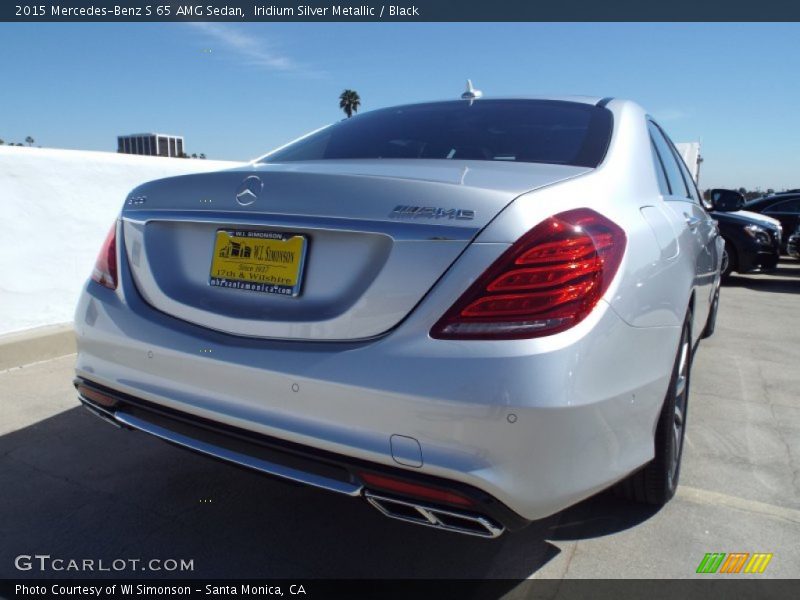 Iridium Silver Metallic / Black 2015 Mercedes-Benz S 65 AMG Sedan
