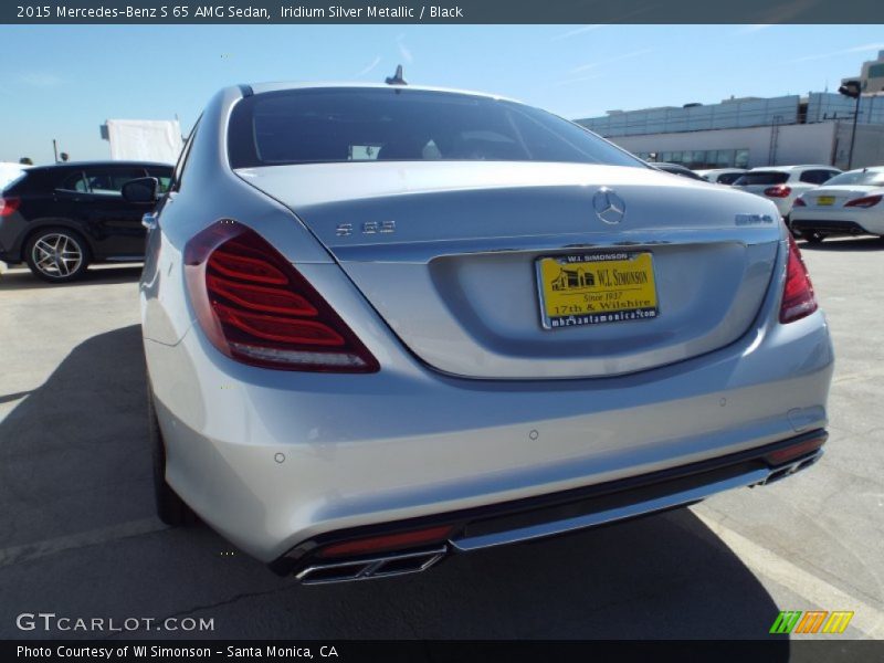 Iridium Silver Metallic / Black 2015 Mercedes-Benz S 65 AMG Sedan