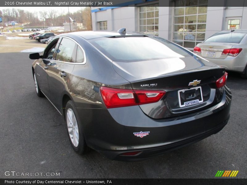 Nightfall Gray Metallic / Jet Black 2016 Chevrolet Malibu LT