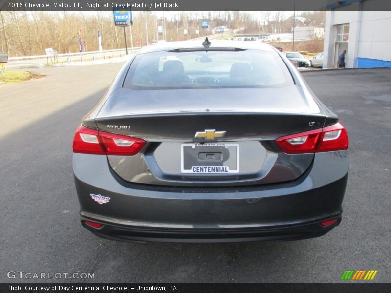 Nightfall Gray Metallic / Jet Black 2016 Chevrolet Malibu LT