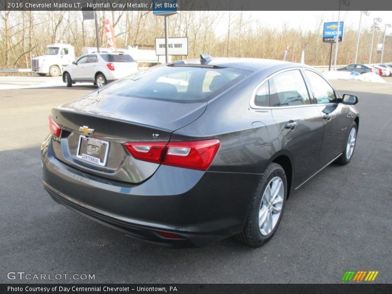 Nightfall Gray Metallic / Jet Black 2016 Chevrolet Malibu LT
