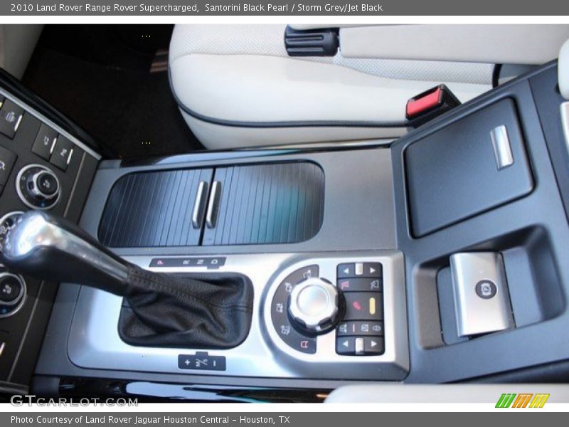 Santorini Black Pearl / Storm Grey/Jet Black 2010 Land Rover Range Rover Supercharged