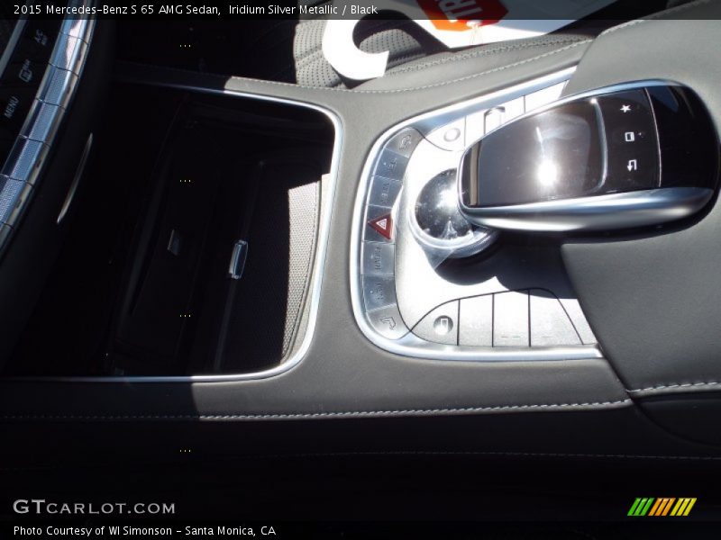Iridium Silver Metallic / Black 2015 Mercedes-Benz S 65 AMG Sedan