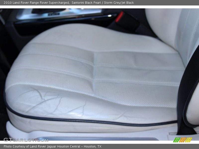 Santorini Black Pearl / Storm Grey/Jet Black 2010 Land Rover Range Rover Supercharged
