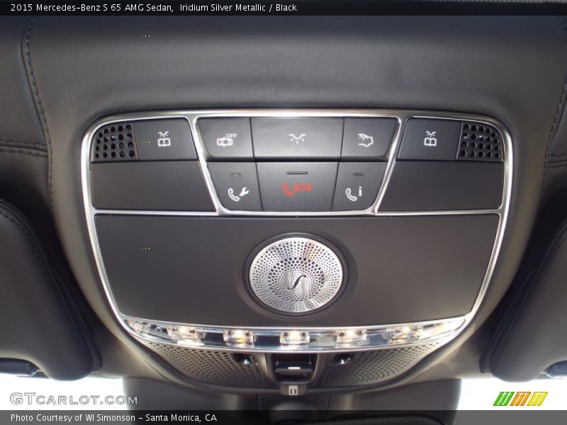 Iridium Silver Metallic / Black 2015 Mercedes-Benz S 65 AMG Sedan
