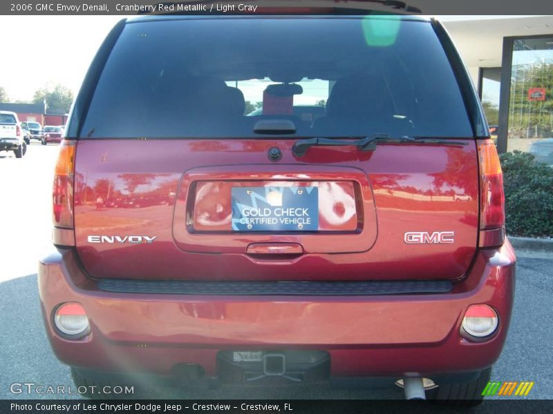 Cranberry Red Metallic / Light Gray 2006 GMC Envoy Denali