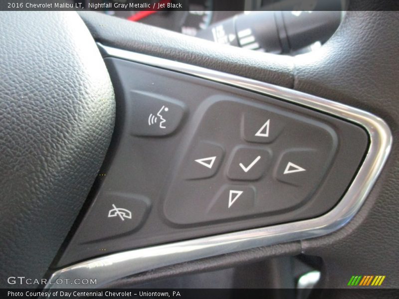Nightfall Gray Metallic / Jet Black 2016 Chevrolet Malibu LT