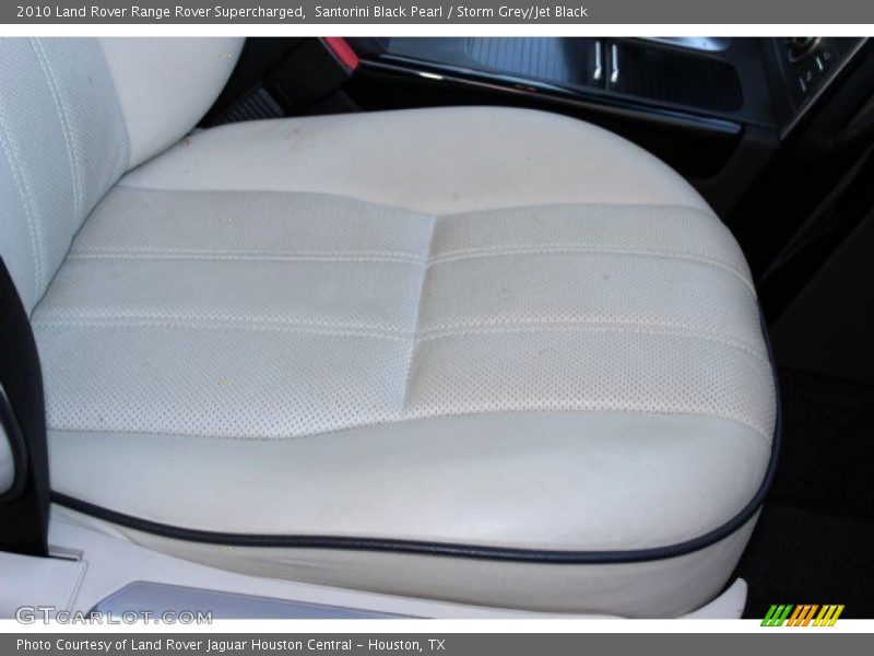 Santorini Black Pearl / Storm Grey/Jet Black 2010 Land Rover Range Rover Supercharged