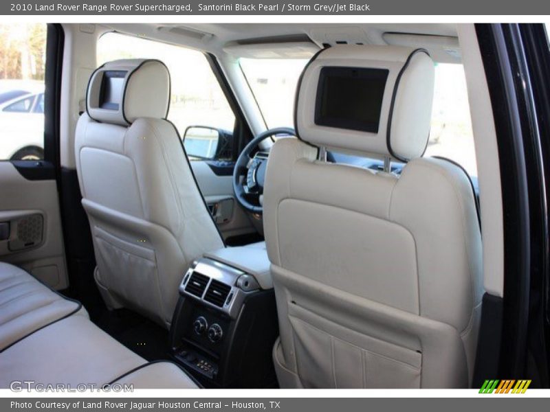 Santorini Black Pearl / Storm Grey/Jet Black 2010 Land Rover Range Rover Supercharged