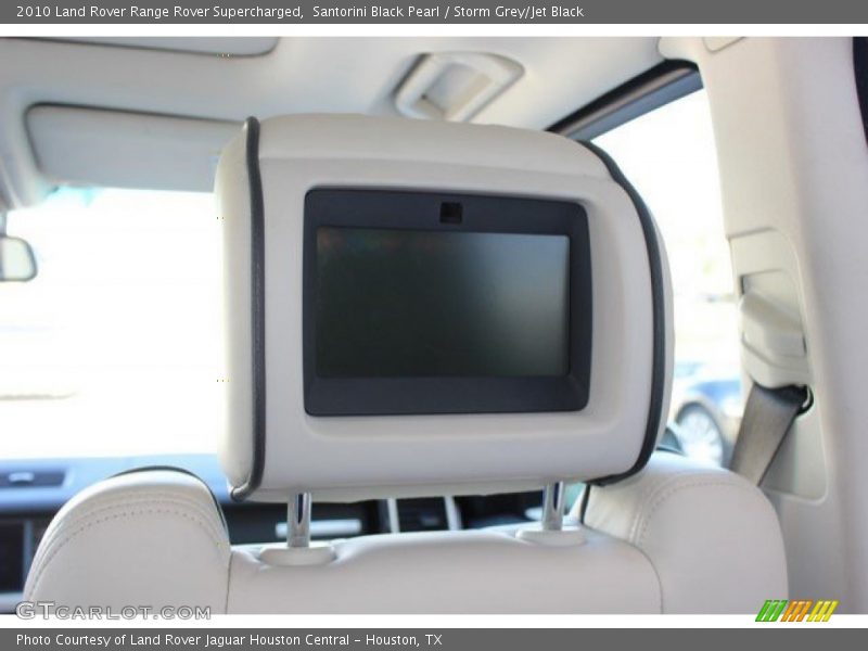 Santorini Black Pearl / Storm Grey/Jet Black 2010 Land Rover Range Rover Supercharged